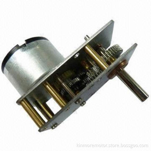 Gear Reduction Motor with Parallel 6mm Shaft, 6V Rated Voltage for Vending Machine and Dispenser